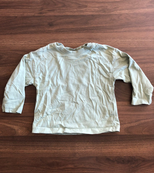 Toddler Green Long Sleeve Shirt, 2T, Kids 2T
