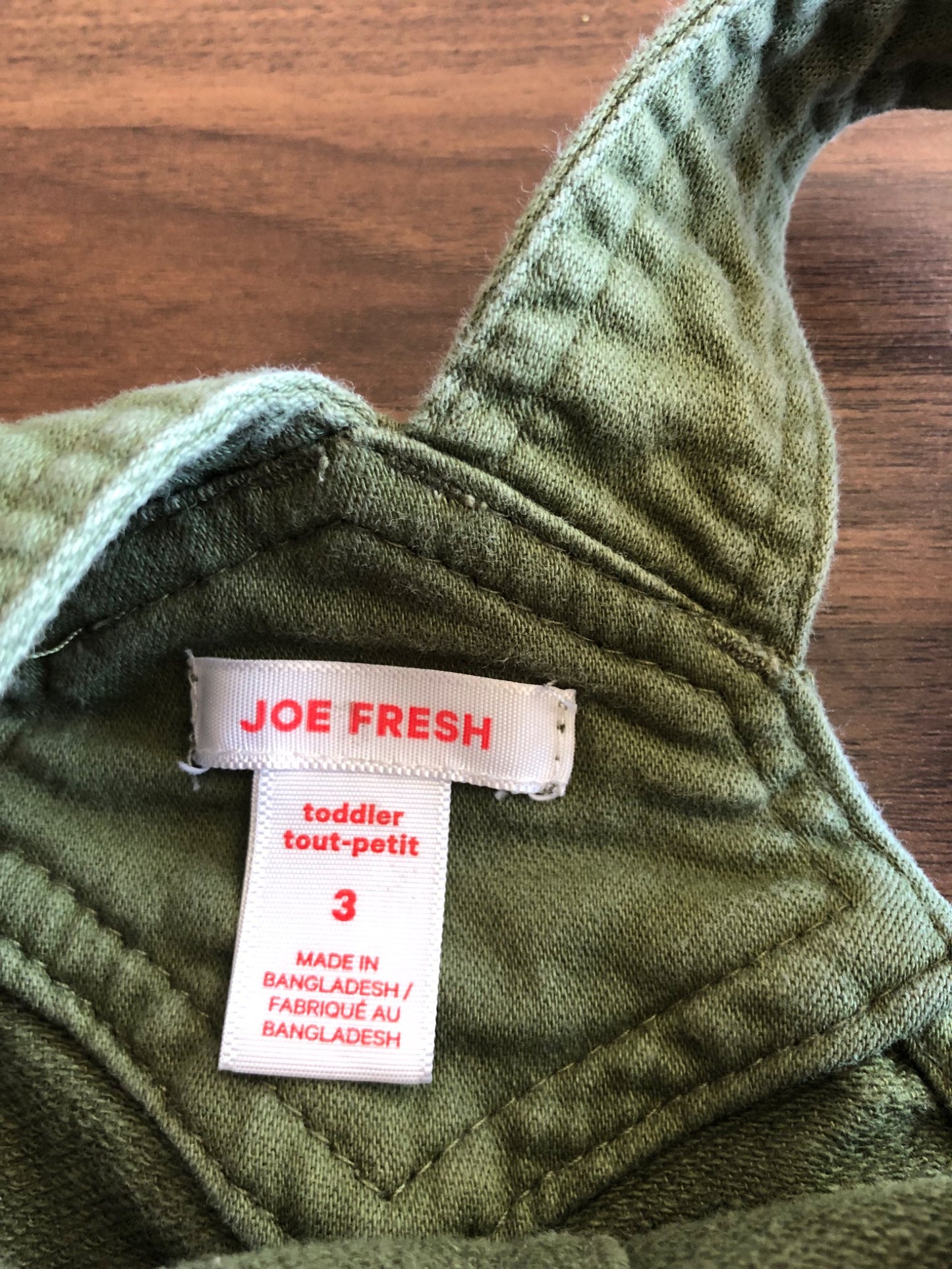 Toddler Green Shorts Overalls, 3T, Kids 3T