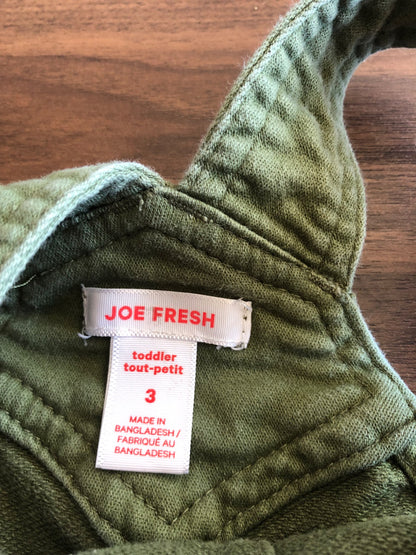 Toddler Green Shorts Overalls, 3T, Kids 3T