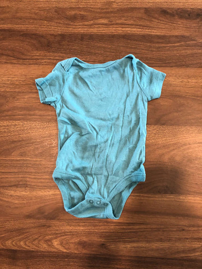 Baby Boy Short Sleeve Bodysuit Bundle, 0-3M, 6 pieces, Kids 3 Month (0-3M)