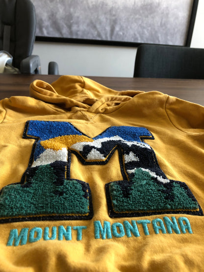 Toddler Yellow Mount Montana Hoodie, 4T, Kids 4/4T
