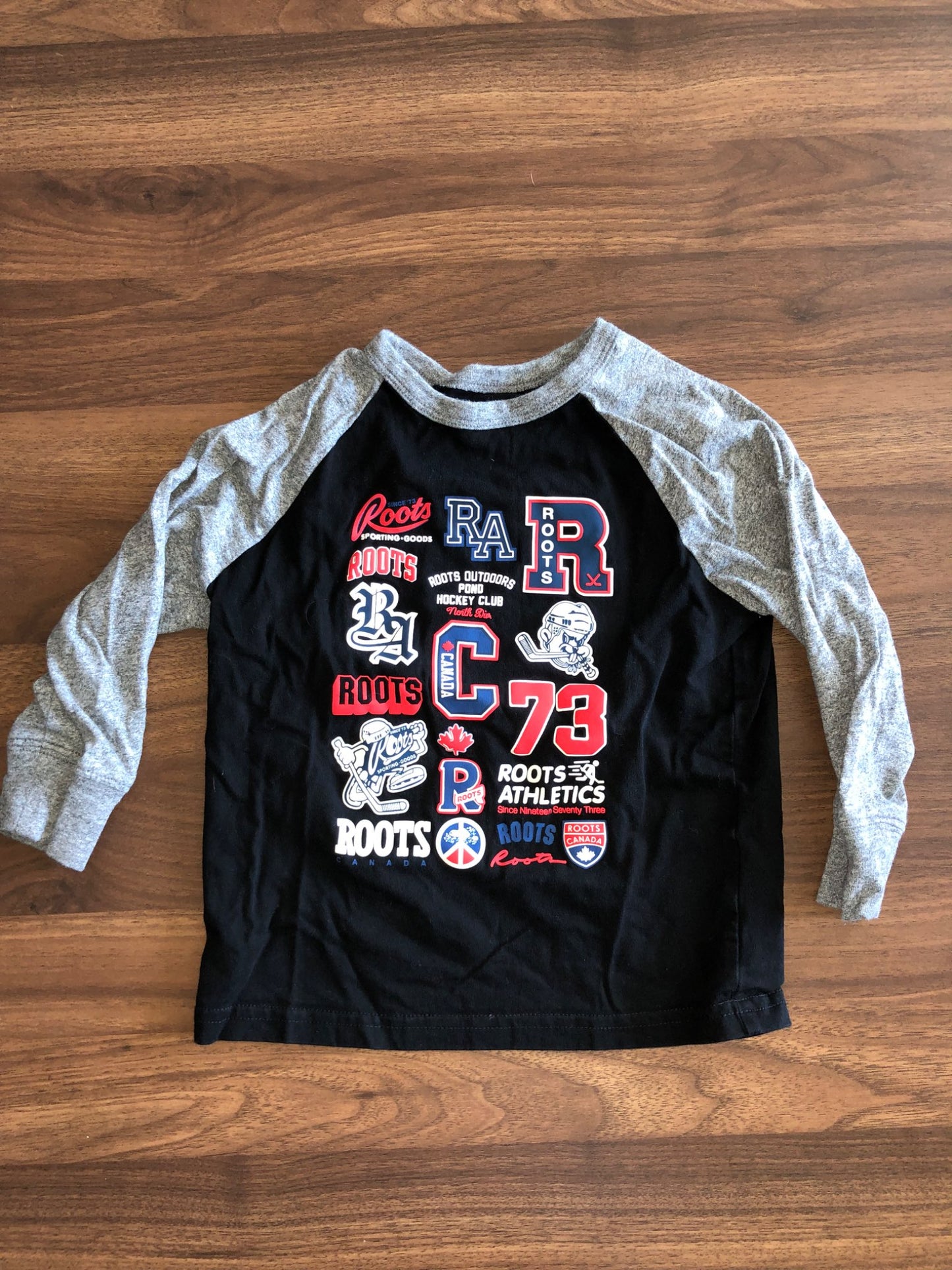Roots Long Sleeve Shirt, 3T, Kids 3T