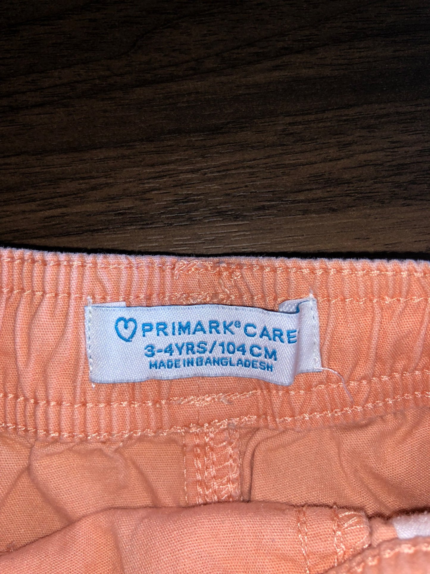 Toddler Orange Shorts, 4T, Kids 4/4T