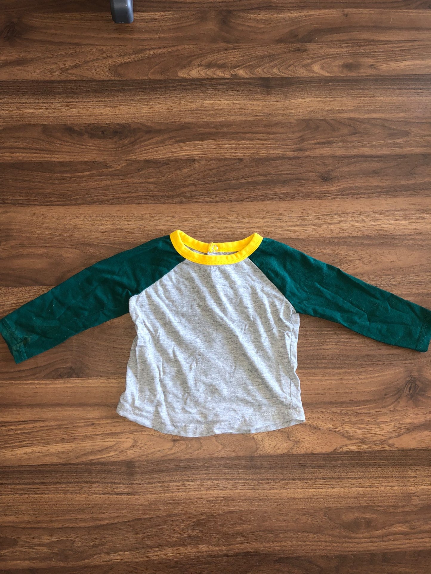Color-blocked Long Sleeve Shirt Bundle, 2 Pieces, 18-24M, Kids 24 Month (18-24M)