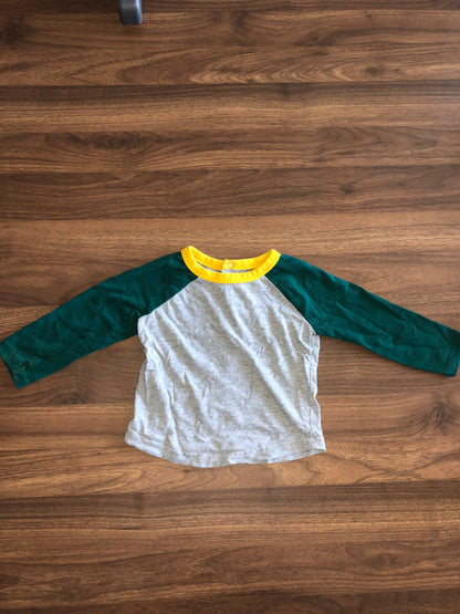 Color-blocked Long Sleeve Shirt Bundle, 2 Pieces, 18-24M, Kids 24 Month (18-24M)