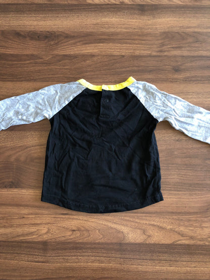 Color-blocked Long Sleeve Shirt Bundle, 2 Pieces, 18-24M, Kids 24 Month (18-24M)