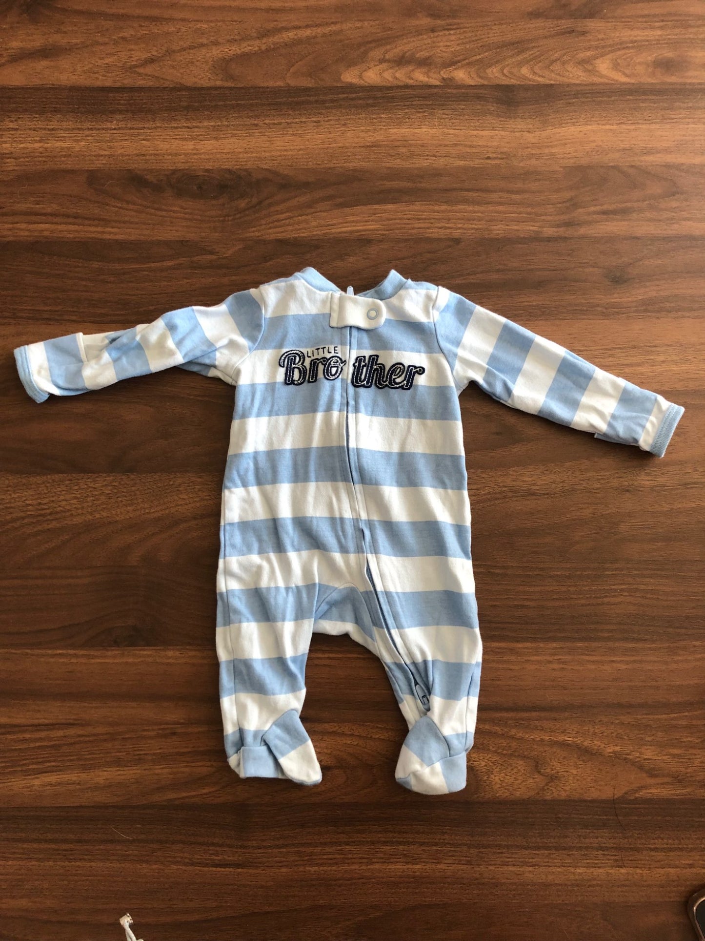 Little Brother Zipper Footie/Sleeper, Newborn, Kids Newborn