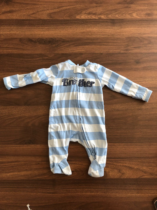 Little Brother Zipper Footie/Sleeper, Newborn, Kids Newborn
