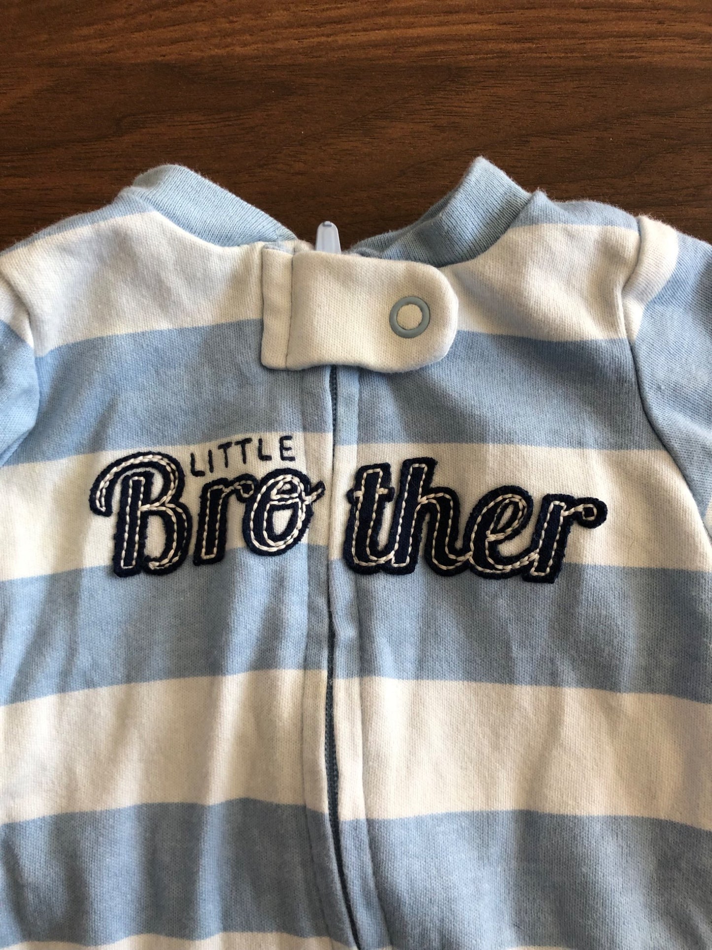 Little Brother Zipper Footie/Sleeper, Newborn, Kids Newborn