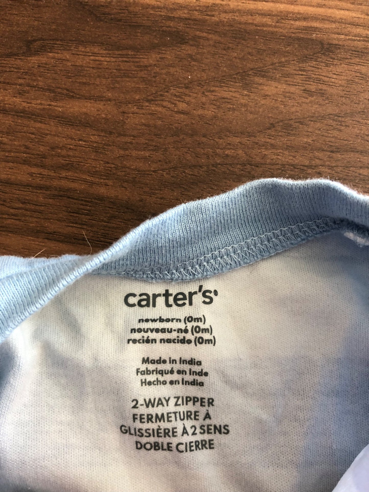 Little Brother Zipper Footie/Sleeper, Newborn, Kids Newborn