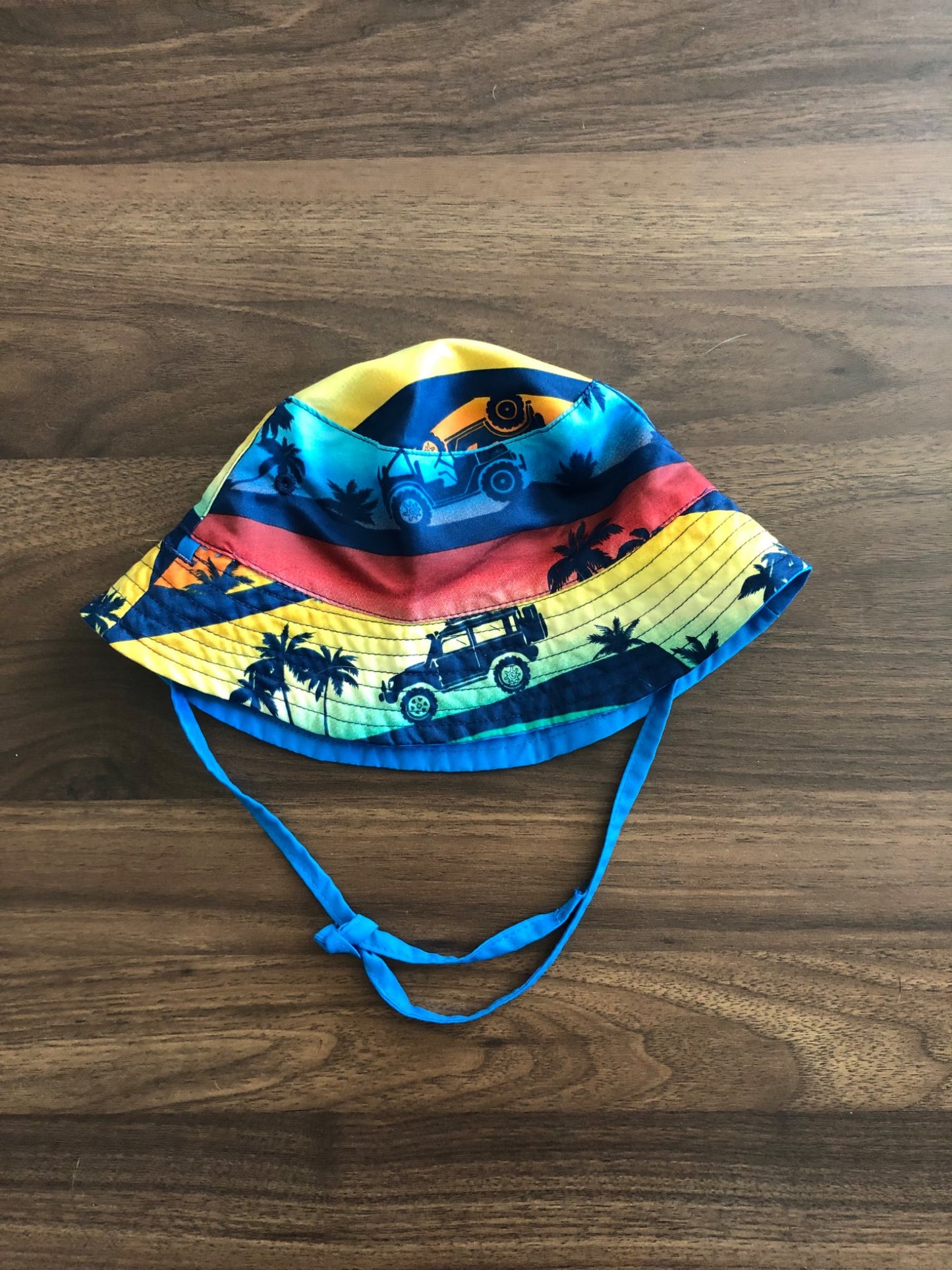 Toddler Reversible Sunhat, 52cm