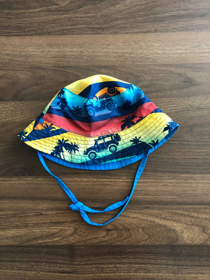 Toddler Reversible Sunhat, 52cm