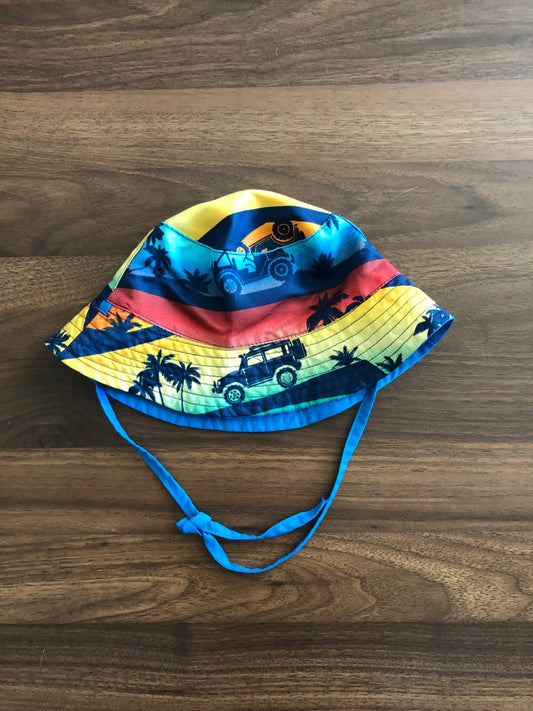 Toddler Reversible Sunhat, 52cm