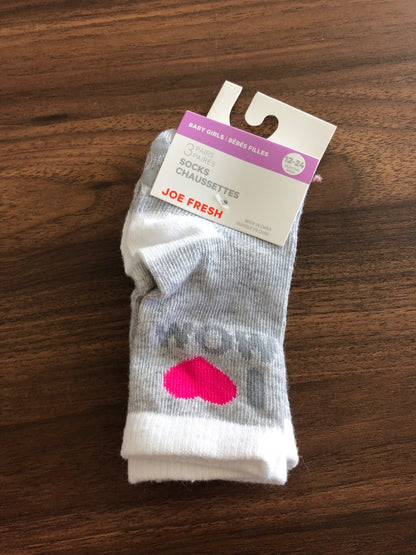 Socks Mixed Bundle, 6 pairs, BNWT