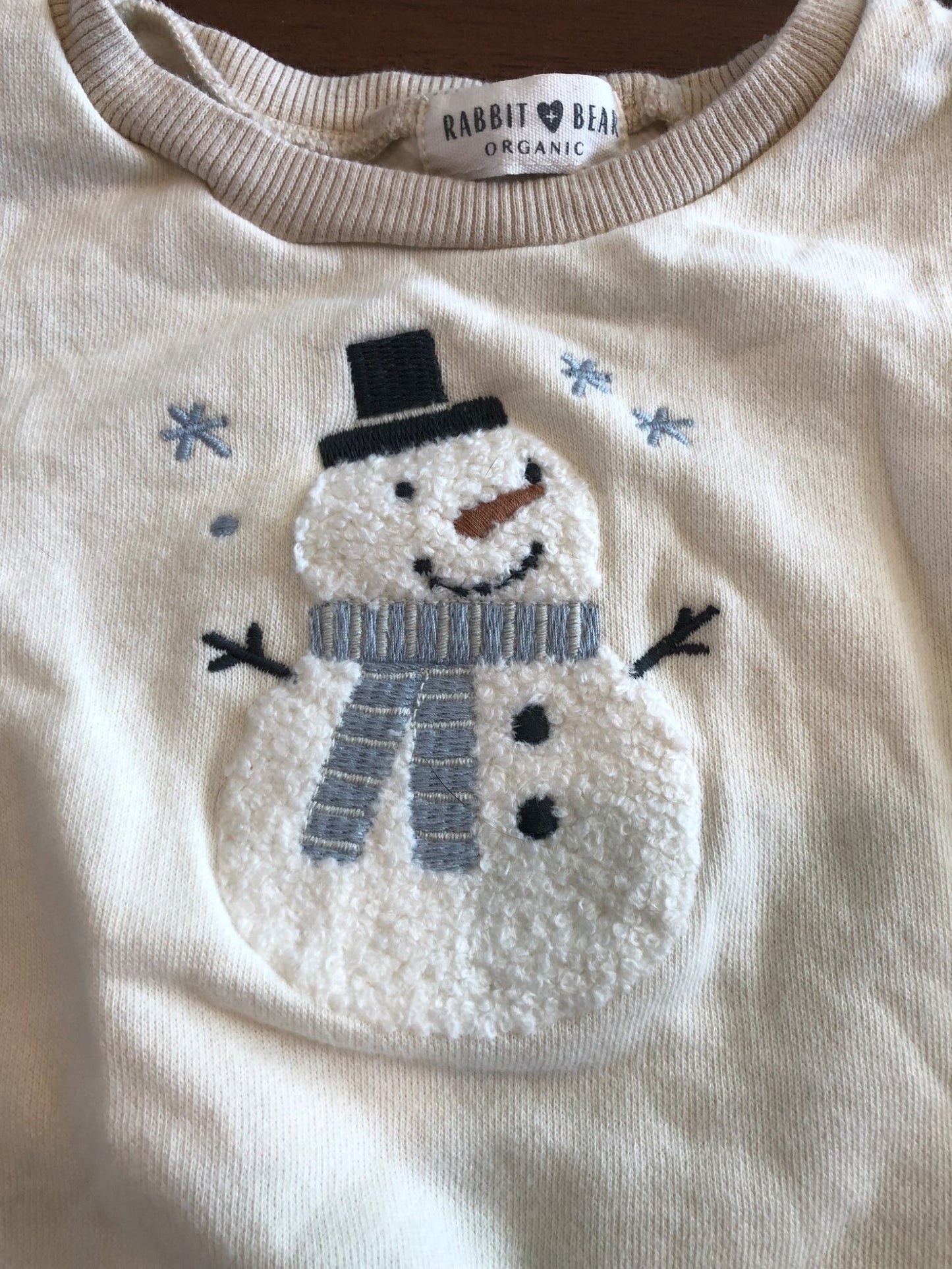 Toddler Snowman Crewneck Pullover Hoodie, 3T, Kids 3T