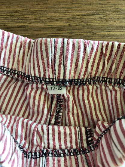 Toddler Striped Shorts, 12-18M, Kids 18 Month (12-18M)