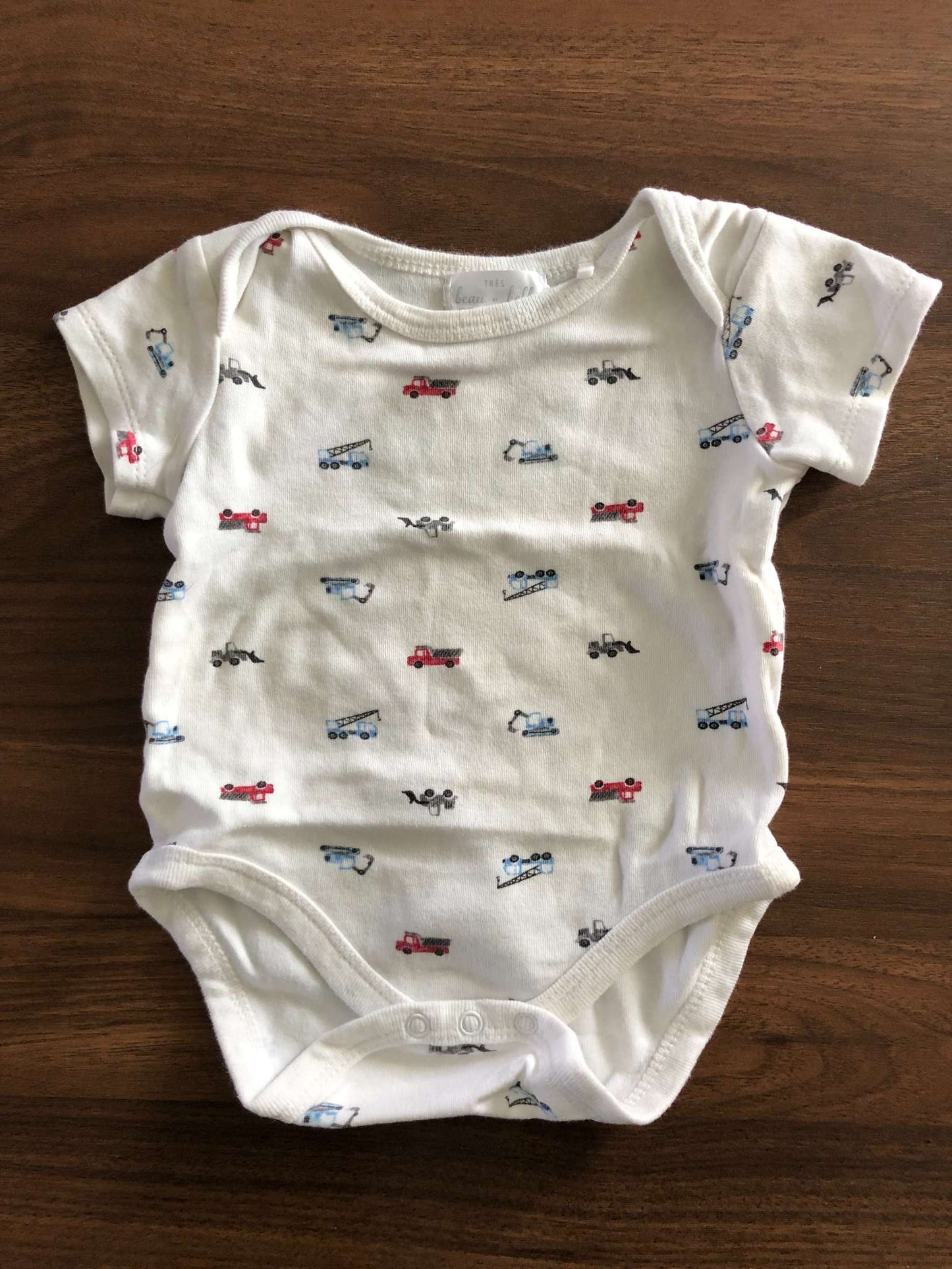 Baby Boy Short Sleeve Bodysuit Bundle, 2 pieces, 3-6M, Kids 6 Month (3-6M)