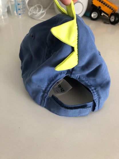 Toddler Adjustable Dino Hat, 2-4T