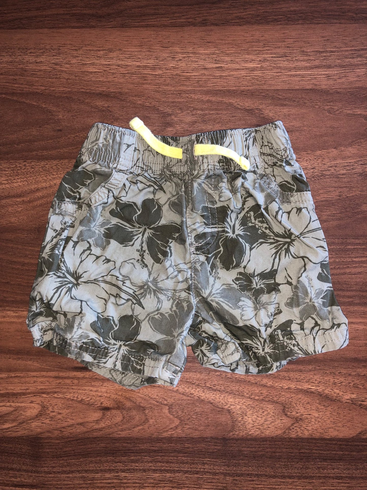 Toddler Green Shorts, 12-18M, Kids 18 Month (12-18M)