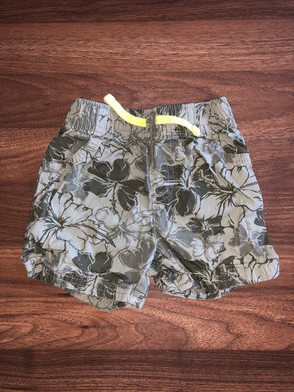 Toddler Green Shorts, 12-18M, Kids 18 Month (12-18M)