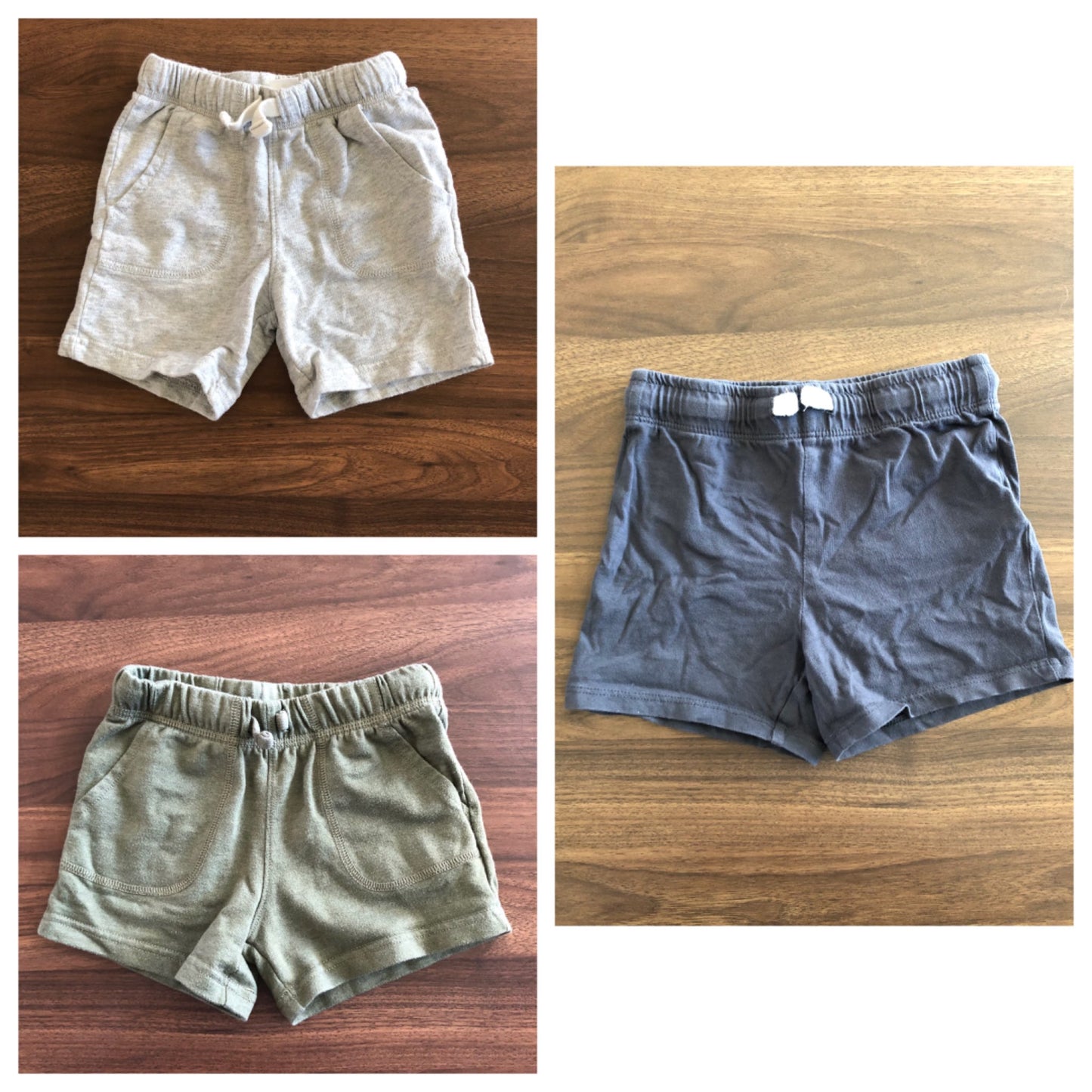 Toddler Boy Shorts Bundle, 3 pieces, 2T, Kids 2T