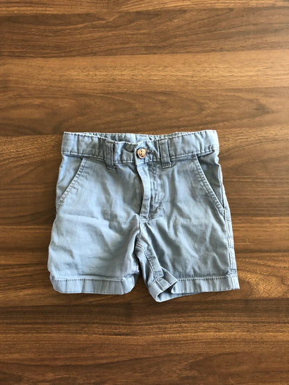 Toddler Boy Grey/Blue Shorts, 2T, Kids 2T