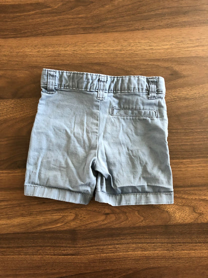 Toddler Boy Grey/Blue Shorts, 2T, Kids 2T