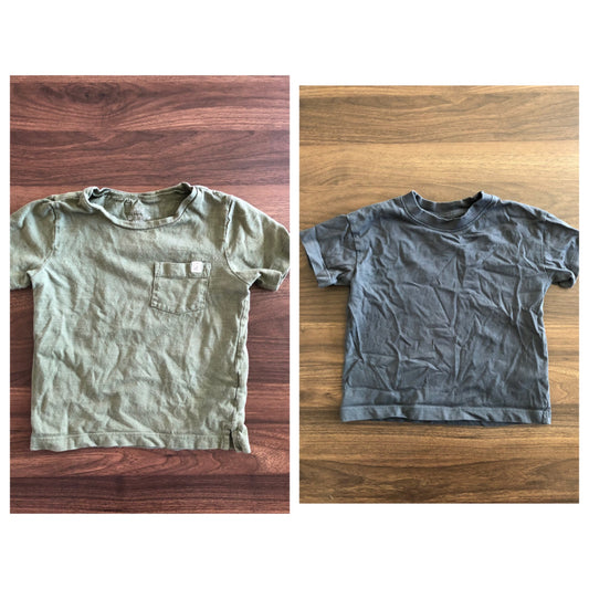 Toddler Short Sleeve T-Shirt Bundle, 2 Pieces, 2T, Kids 2T