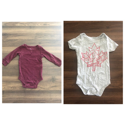 Toddler Bodysuit Bundle, 2 Pieces, 12-18M, Kids 18 Month (12-18M)