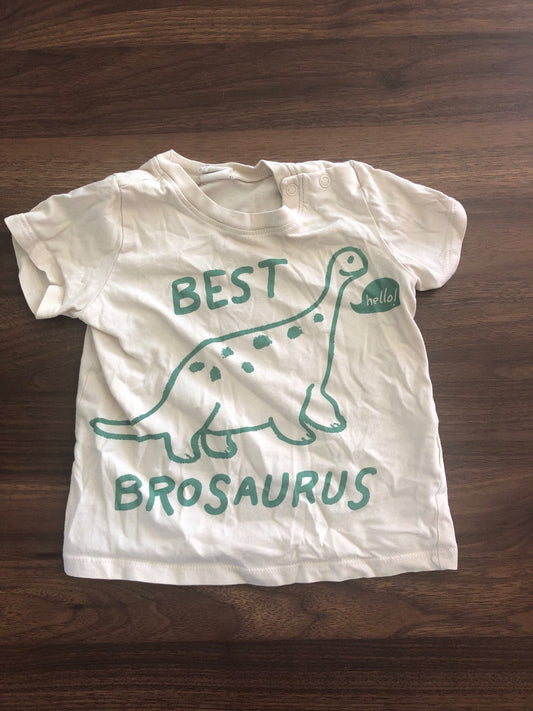 Toddler Best Bro Dino Shirt, 12-18M, Kids 18 Month (12-18M)