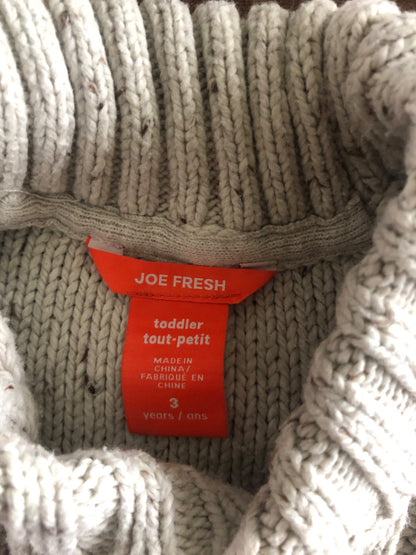 Toddler Cable Knit Sweater, 3T, Kids 3T