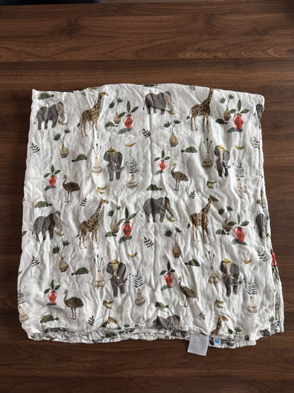 Little Unicorn Deluxe Muslin Swaddle Bundle, 2 pieces, 0-3 Months (Newborn)