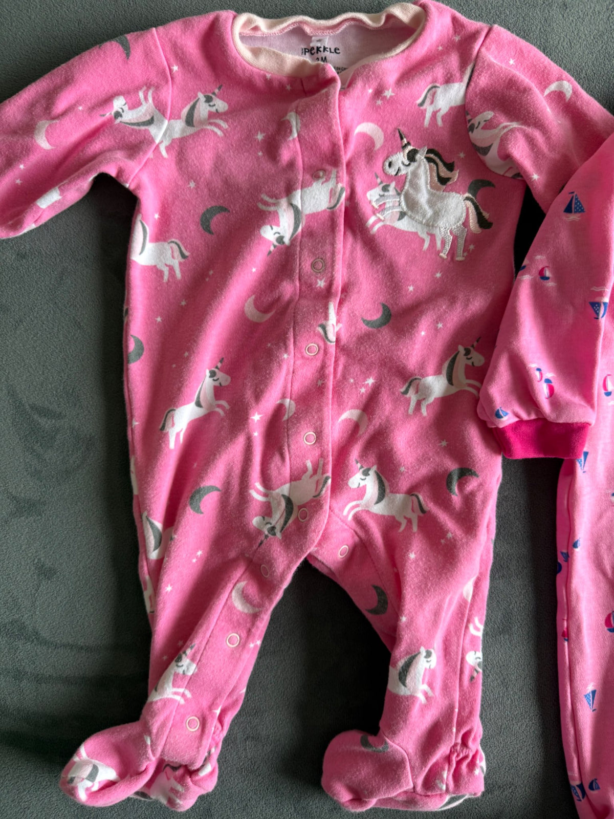 Snap button onsie bundle, 3M and 6M, Kids 3 Month (0-3M)