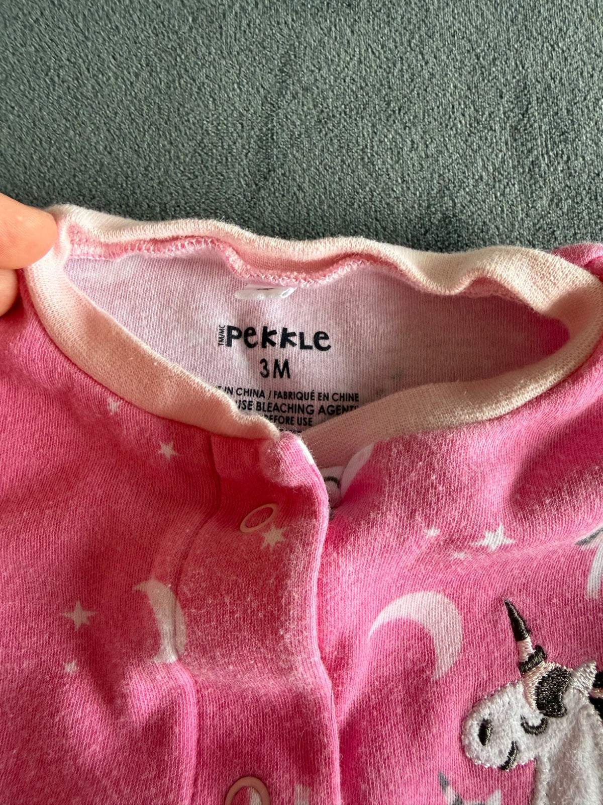 Snap button onsie bundle, 3M and 6M, Kids 3 Month (0-3M)