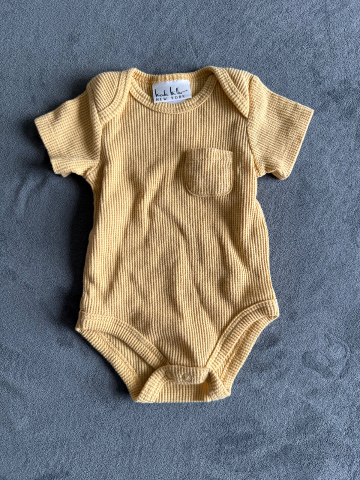 Short Sleeve Onsie Bundle, 3 pieces, 3-6M, Kids 6 Month (3-6M)