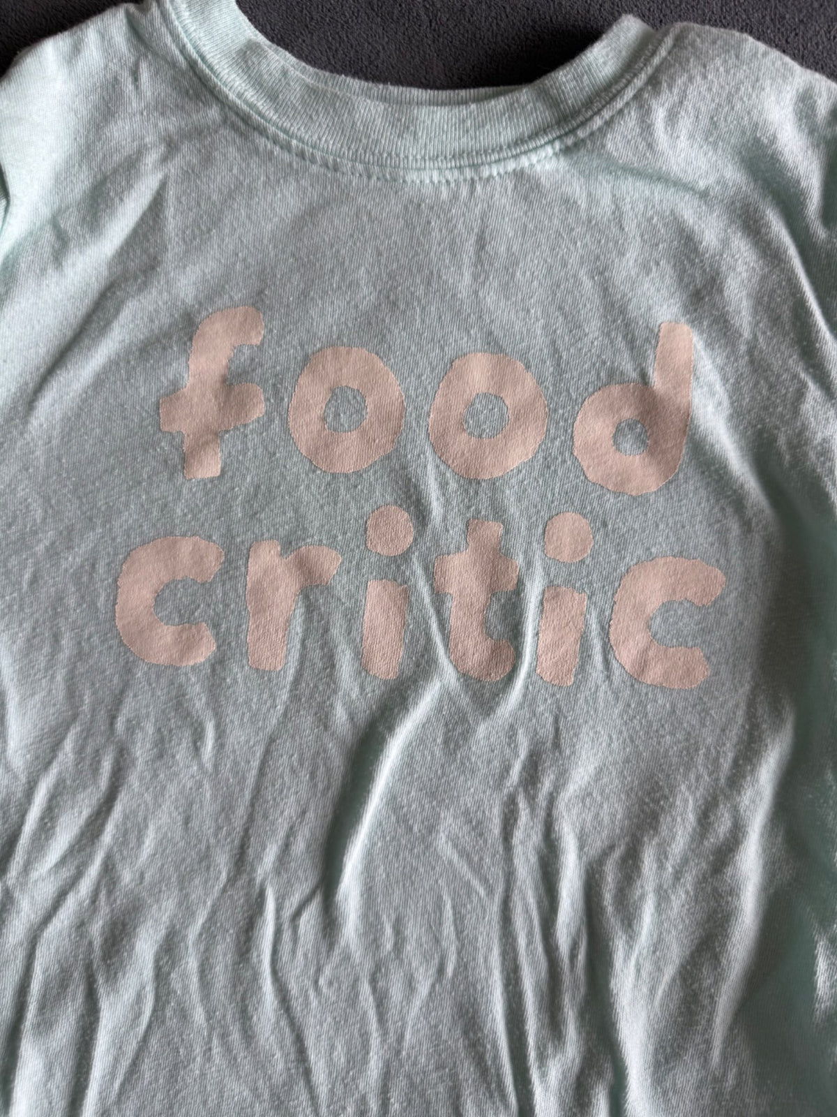 Toddler Food Critic T-shirt, 2T, Kids 2T