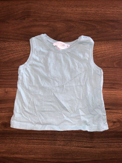 Baby Boy Tank and Short Sleeve Shirt Bundle, 2 items, 3-6M, Kids 6 Month (3-6M)