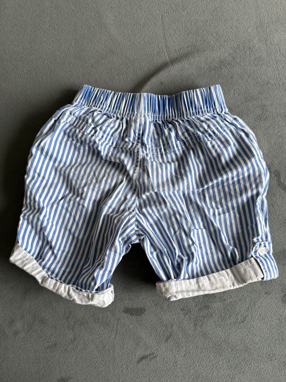 Toddler Boy Blue Striped Shorts, 3T, Kids 3T