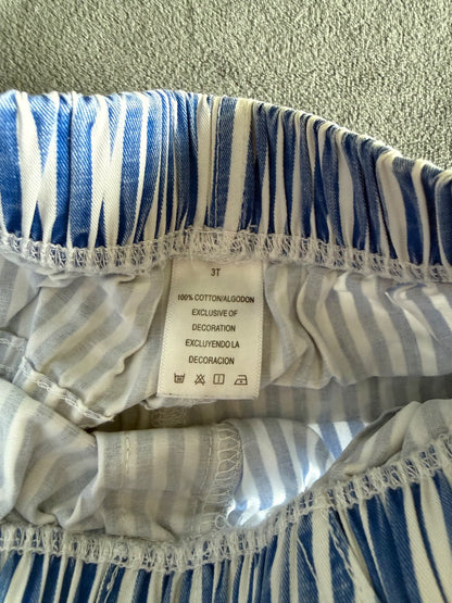 Toddler Boy Blue Striped Shorts, 3T, Kids 3T