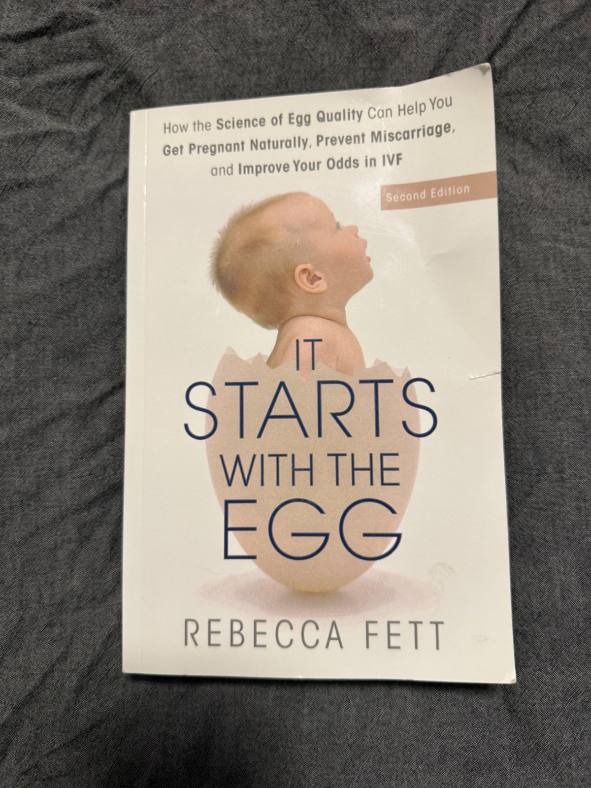 It Starts With The Egg by Rebecca Fett - Fertility/Conception Book