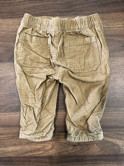 Gap Baby Boy Brown Corduroy Pants, 6-12M, Kids 12 Month (9-12M)