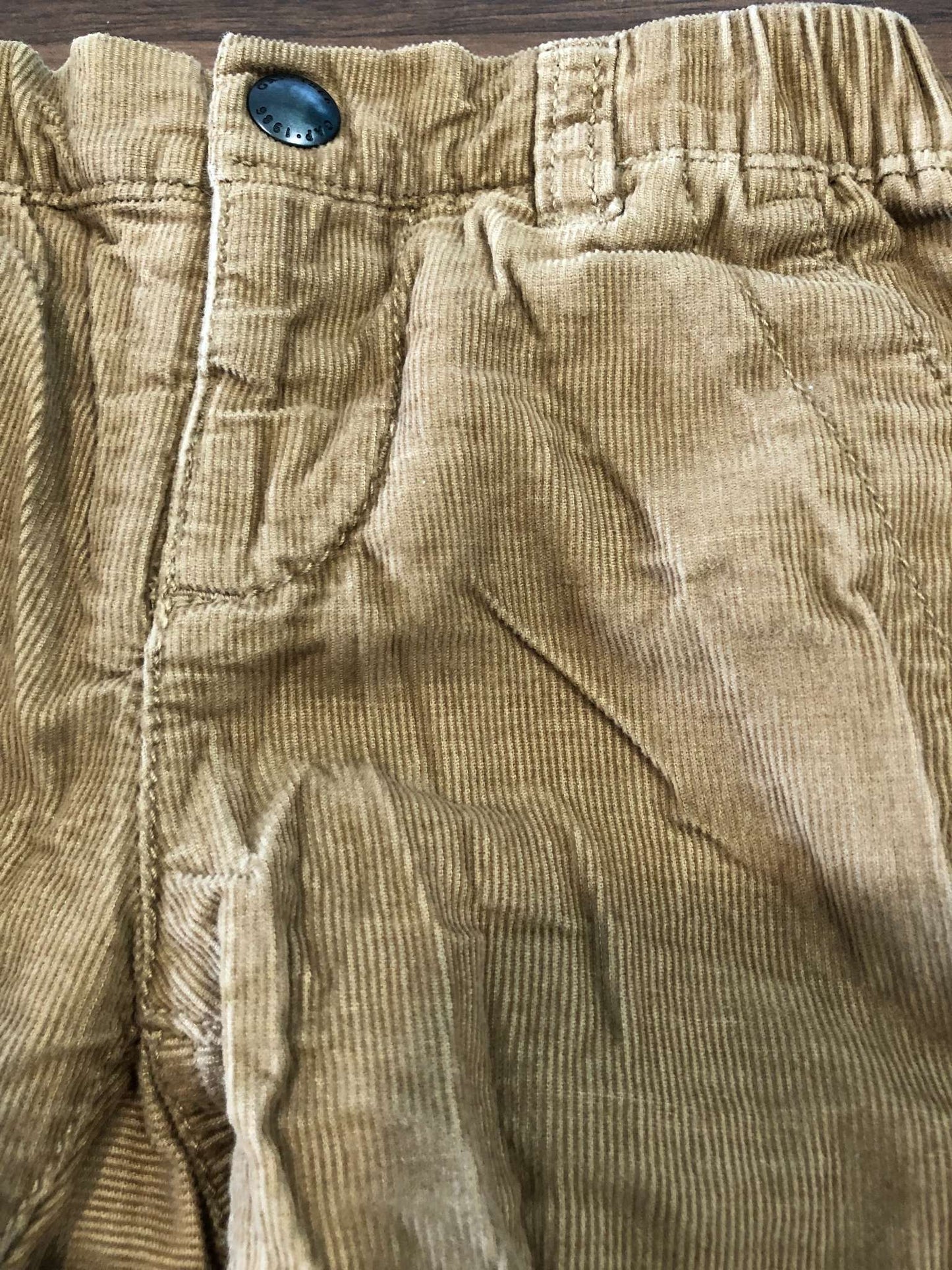 Gap Baby Boy Brown Corduroy Pants, 6-12M, Kids 12 Month (9-12M)