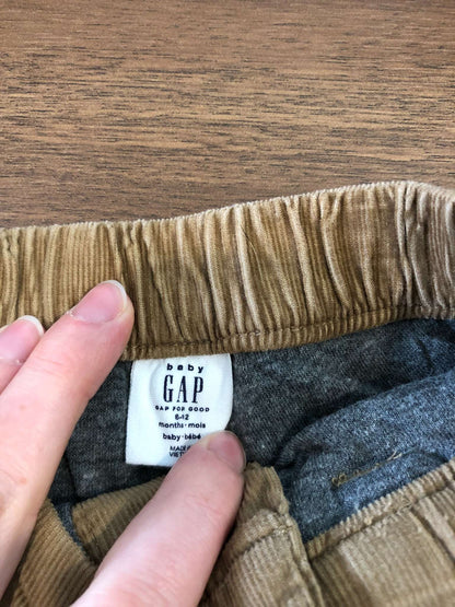 Gap Baby Boy Brown Corduroy Pants, 6-12M, Kids 12 Month (9-12M)