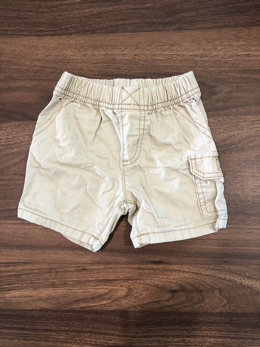 Carter's Baby Boy Khaki Shorts, 12M, Kids 12 Month (9-12M)