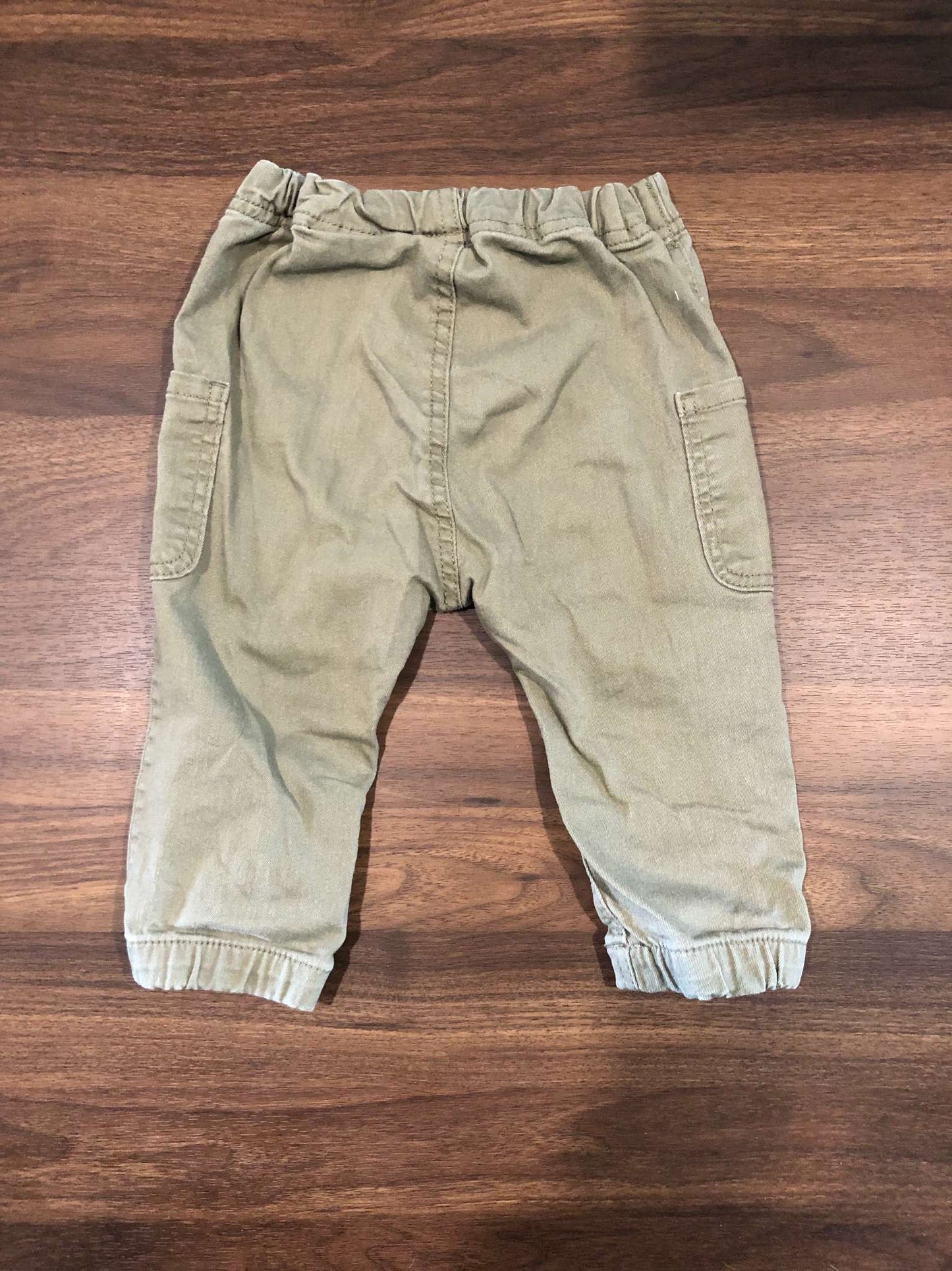 H&M Baby Boy Green Pants, 9-12M, Kids 12 Month (9-12M)