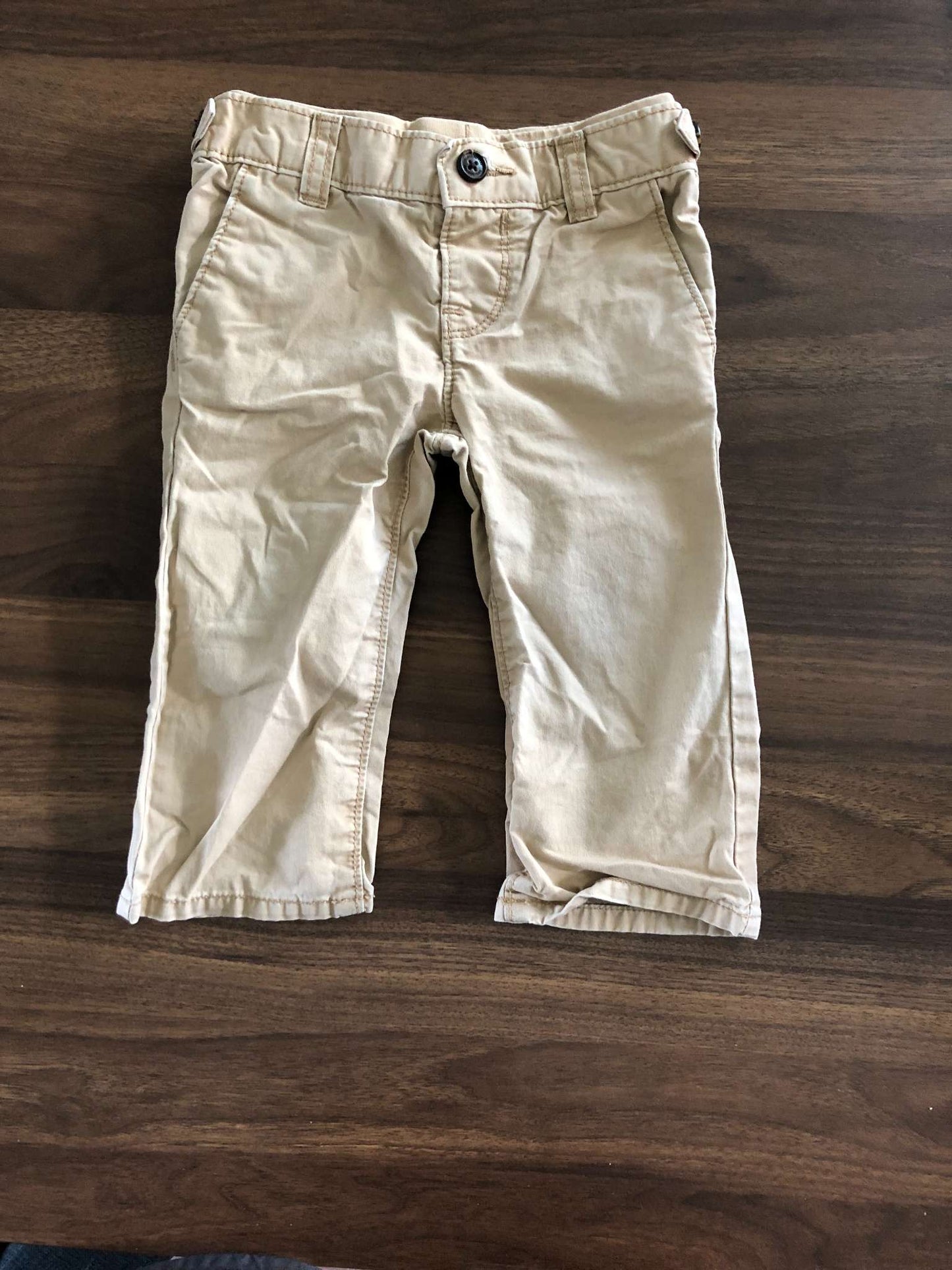 Gap Toddler Boy Khaki Pants, 12-18M, Kids 18 Month (12-18M)