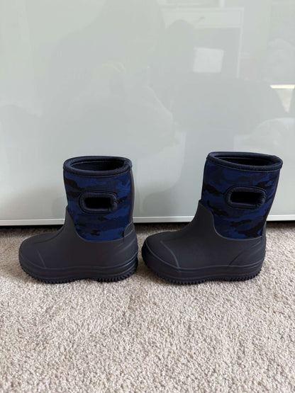 Toddler Boy Camo Rainboots, Size 7, Shoes 7 (Walkers:12-24 mth)