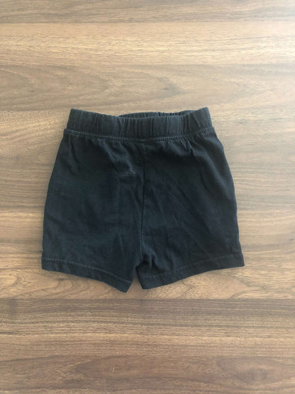 George Toddler Boy Shorts Bundle, Two pieces, Black shorts & Grey shorts, 12-18M, Kids 18 Month (12-18M)