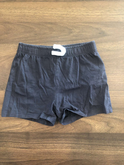 Toddler Boys Shorts Bundle, Dark grey and Light Grey, 12-18M, Kids 18 Month (12-18M)