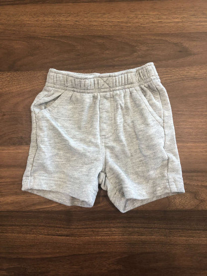 Toddler Boys Shorts Bundle, Dark grey and Light Grey, 12-18M, Kids 18 Month (12-18M)